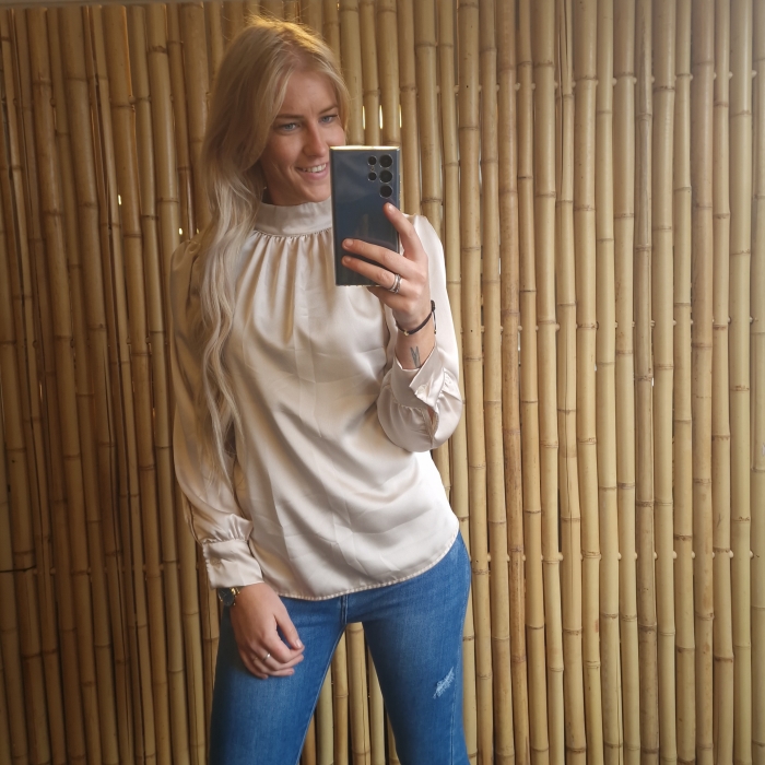 Blouse champagne