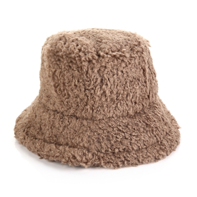 Teddy vissershoedje bruin